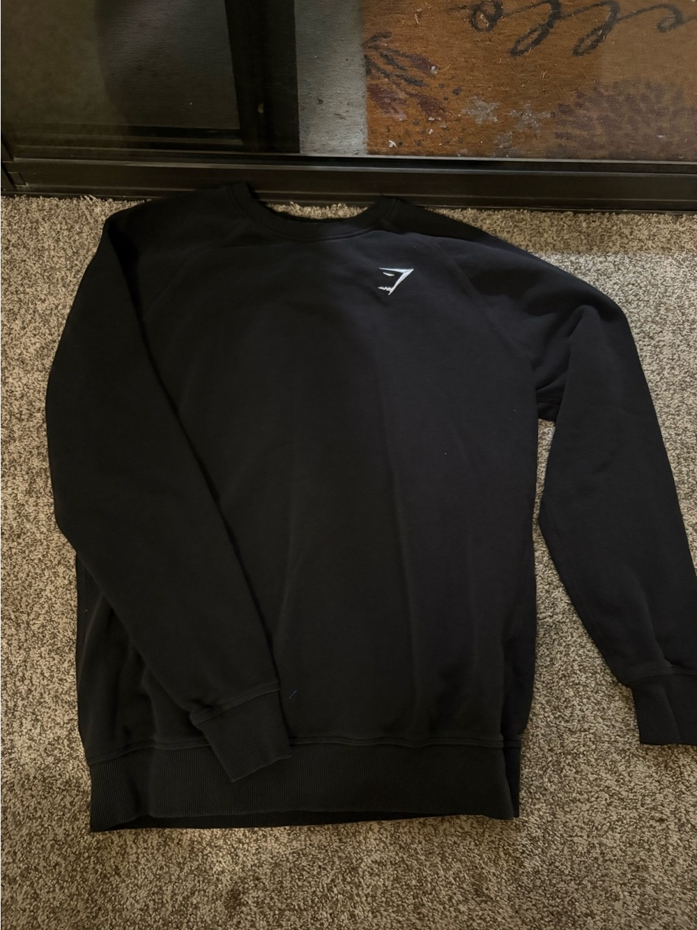 Gymshark Black Crewneck!